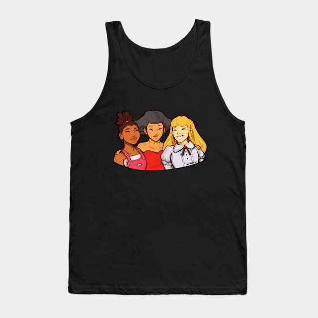 Together Tank Top by CarmahnArt